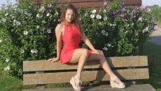 Dans ma robe rouge